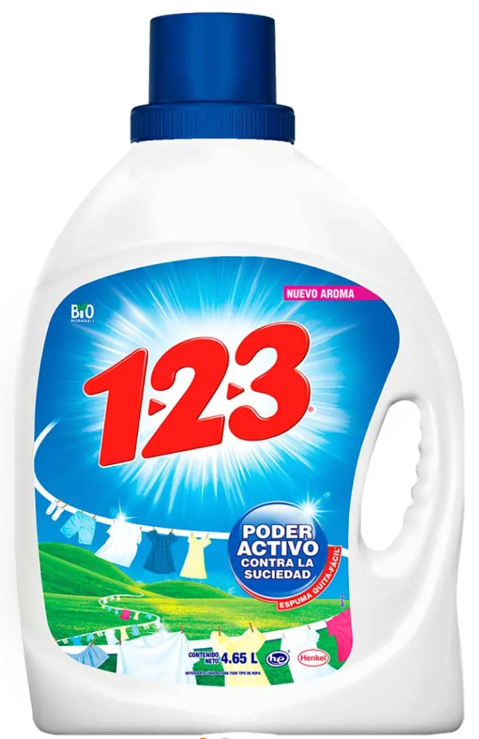 123 Blancura Liquid Detergent