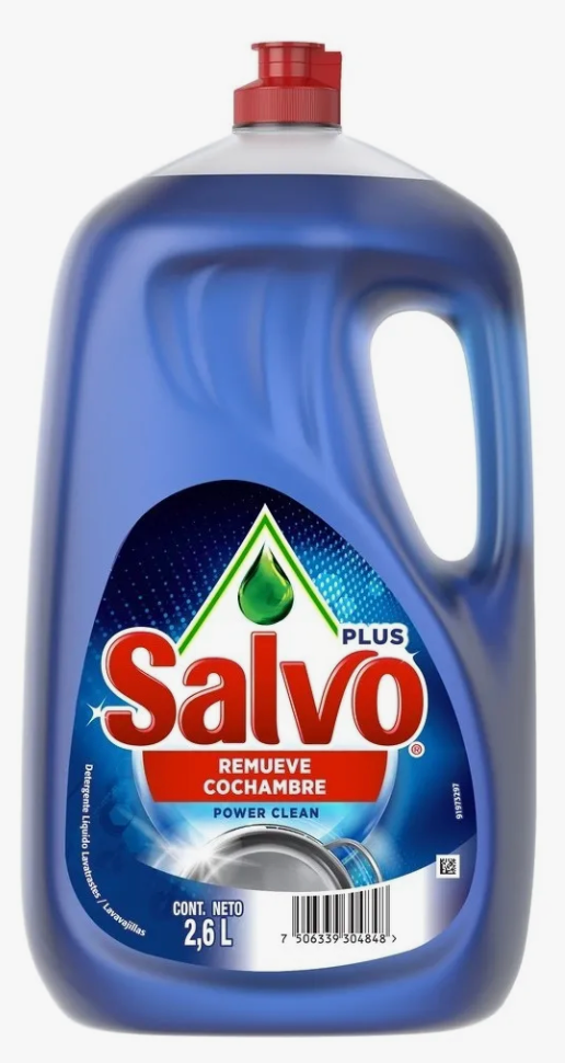 Salvo Blue Dish Soap