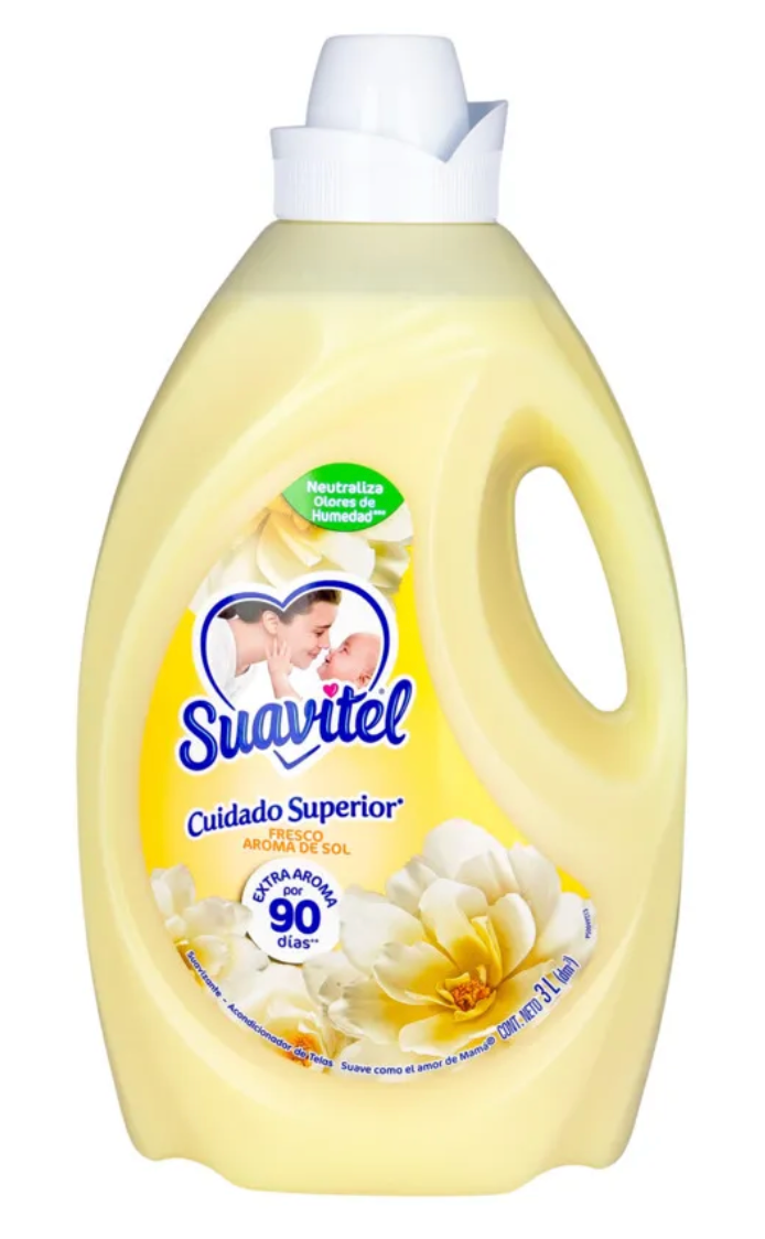 Suavitel Sol Yellow Fabric Softener